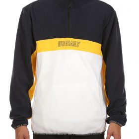 IRIEDAILY GSE 2.0 Fleece Troyer [navy yellow] - m