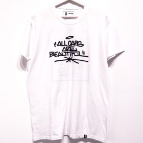 AllCaps A.C.A.B. T-shirt fehér - l